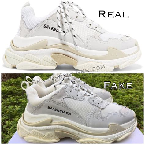 balenciaga shoes triple s original vs fake|balenciaga triple s scam.